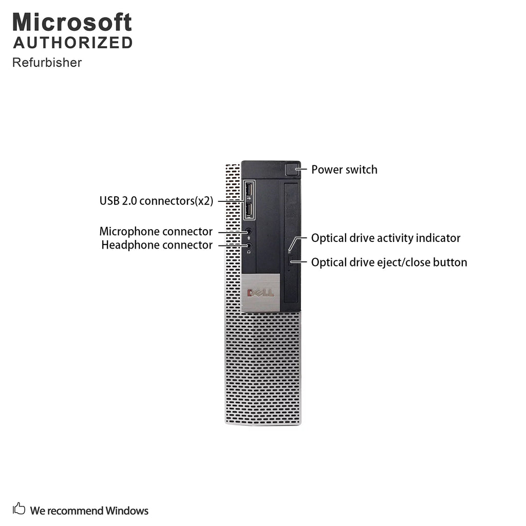 Restored Dell Optiplex 960 3.0GHz C2D 4GB 160GB DVD Windows 10 Pro 64 SFF Computer N695380