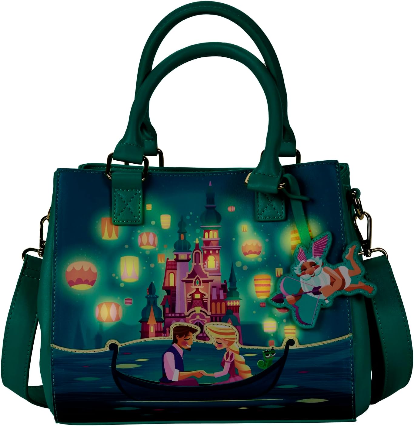 Disney Tangled Princess Castle Crossbody Bag E5188