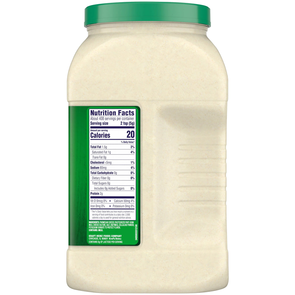4.5 lb Parmesan Grated Cheese A804688