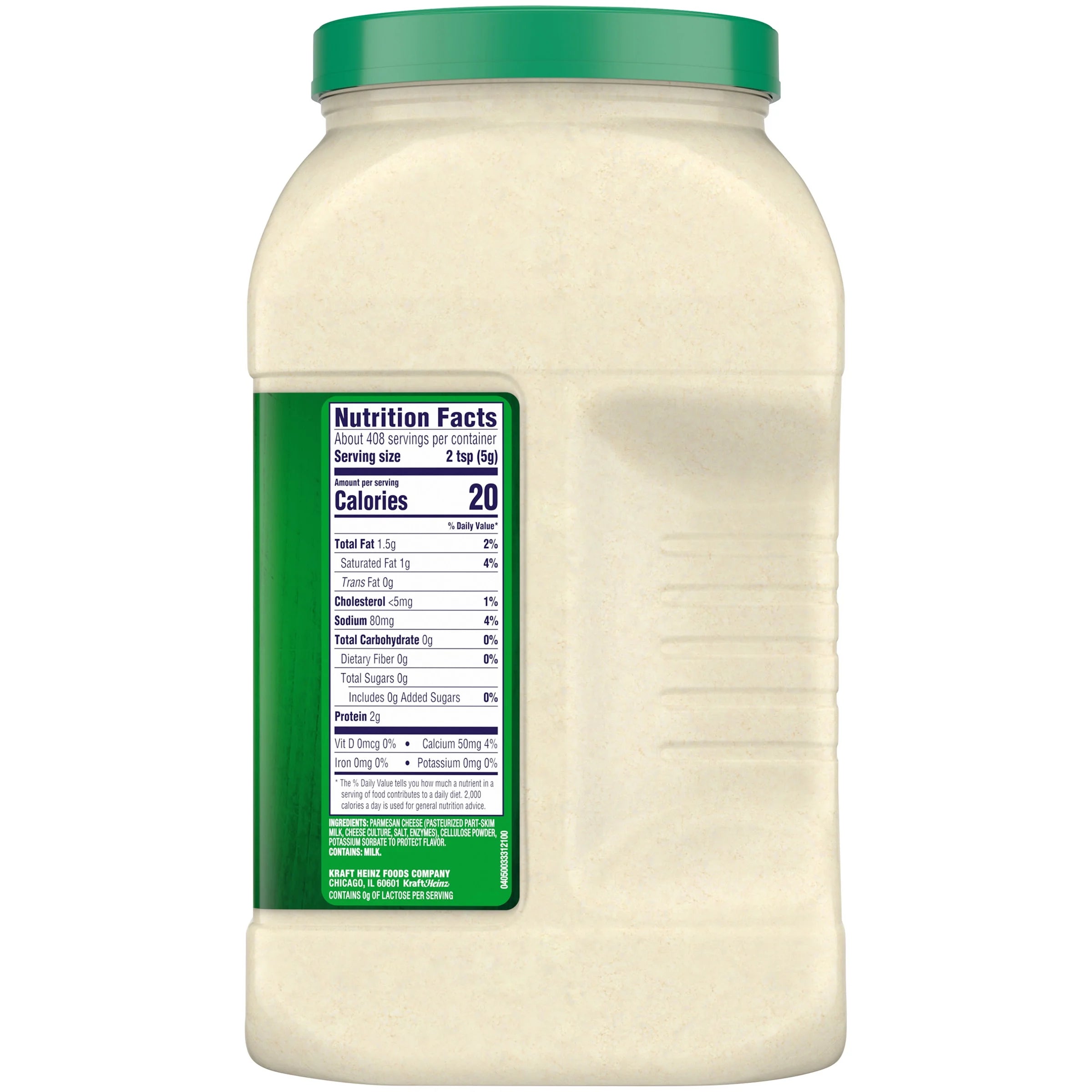 4.5 lb Parmesan Grated Cheese A804688