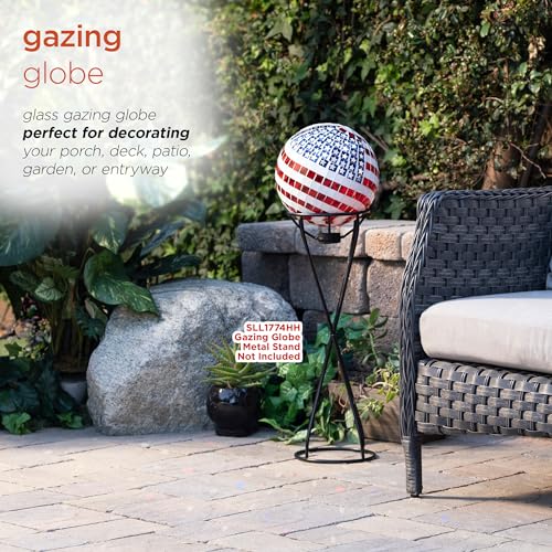 10" Diameter Glass Mosaic Gazing Globe I972