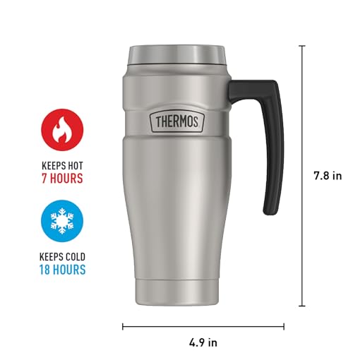 16 Ounce Midnight Blue Vacuum-Insulated Travel Mug U673134