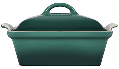 2.5 qt. Stoneware Covered Square Casserole Z99422