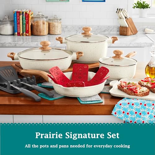 14-Piece Cast Aluminum Nonstick Cookware Set U8212