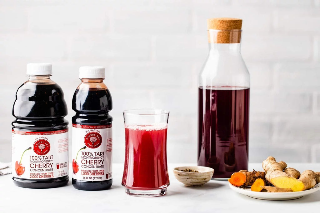 Tart Cherry Concentrate All Natural Juice 32oz Bottle Case of 2 S90625