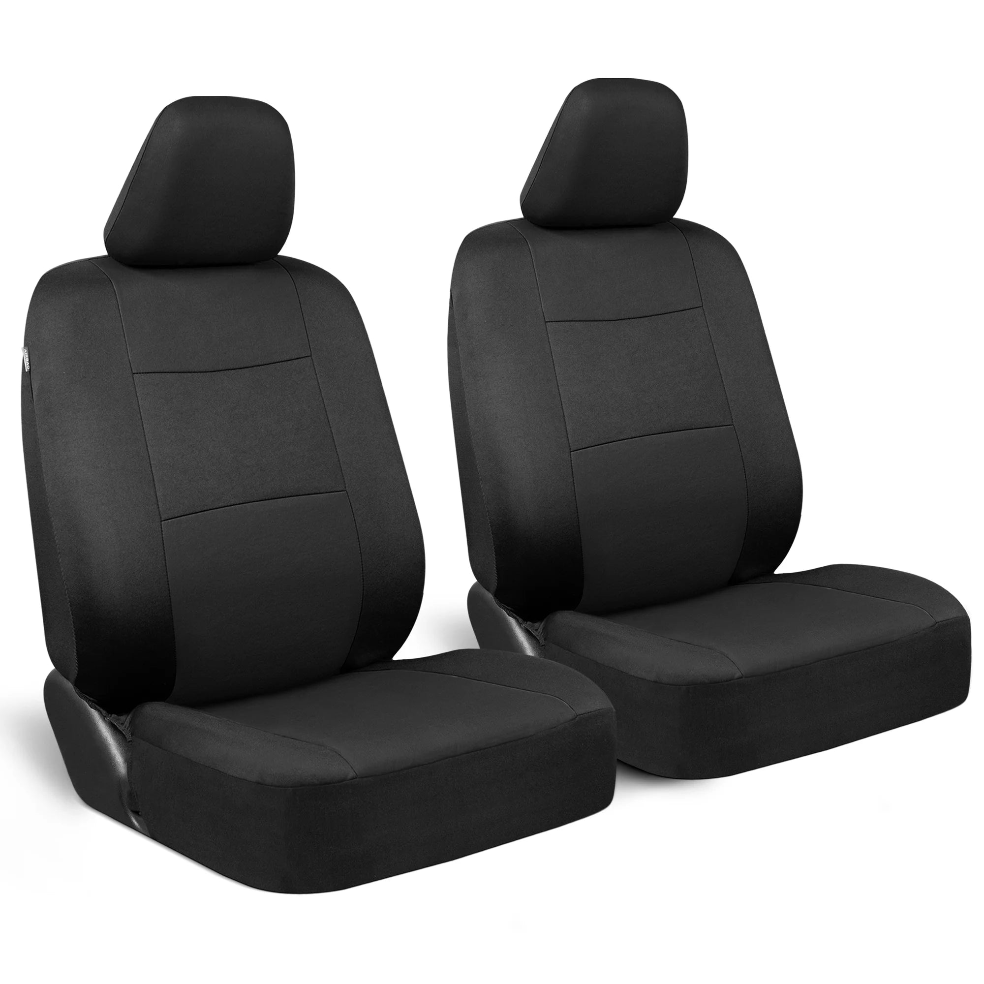 Black PolyPro Car Seat Covers Front Set Z749