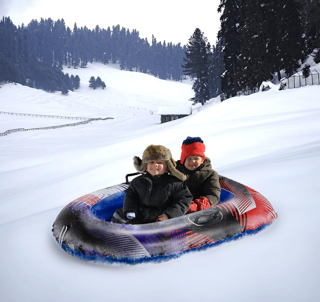 Inflatable Snow Sled with Reinforced Side Handles X465