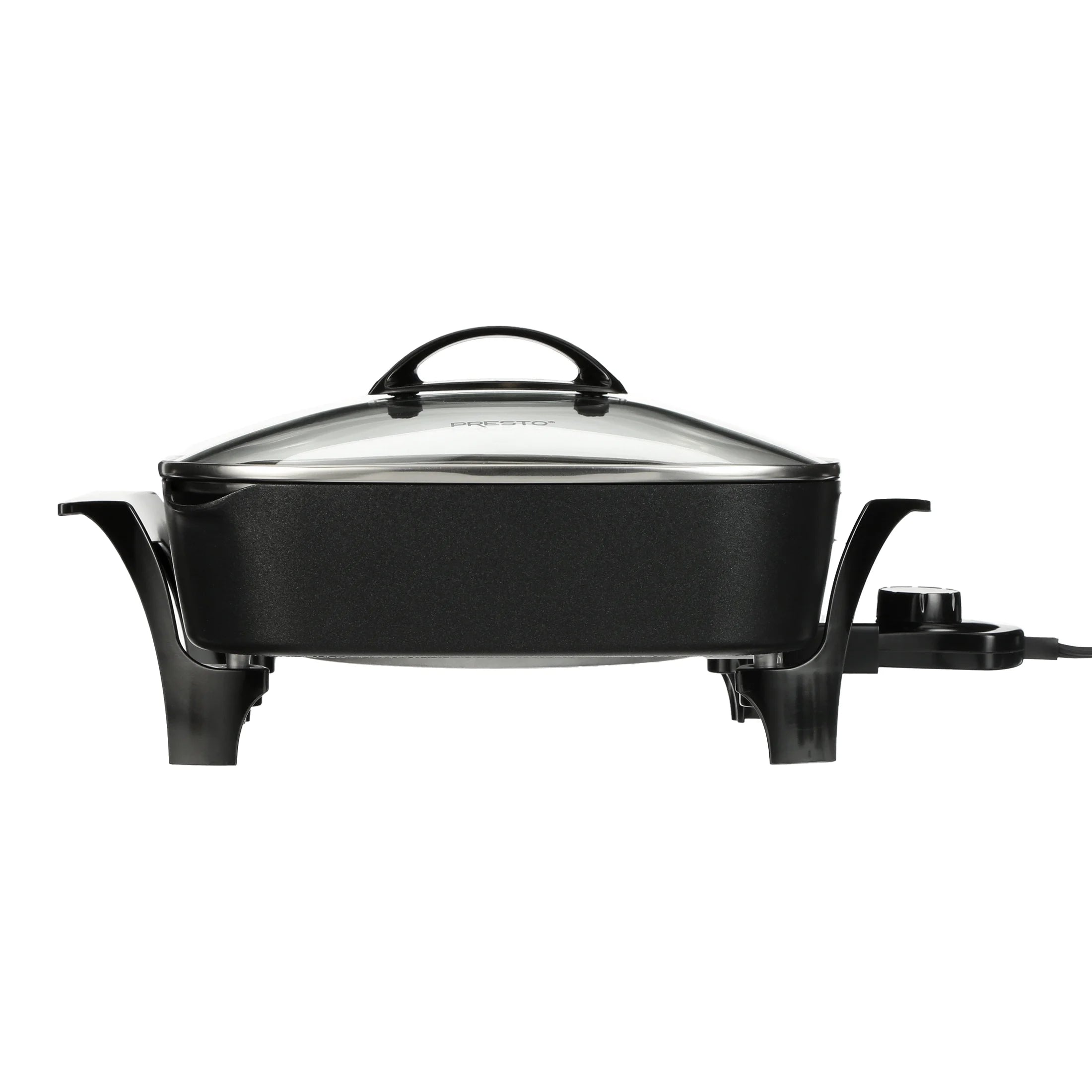 12" Electric Skillet with Glass Cover B34251