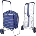 Navy Collapsible Utility Trolley V8762