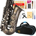 Black Lacquer E Flat Alto Saxophone with Case T416634