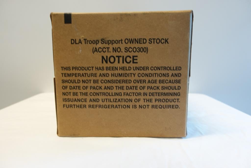 MRE Meals Ready to Eat Military MRE 12 MRE Pack N62395