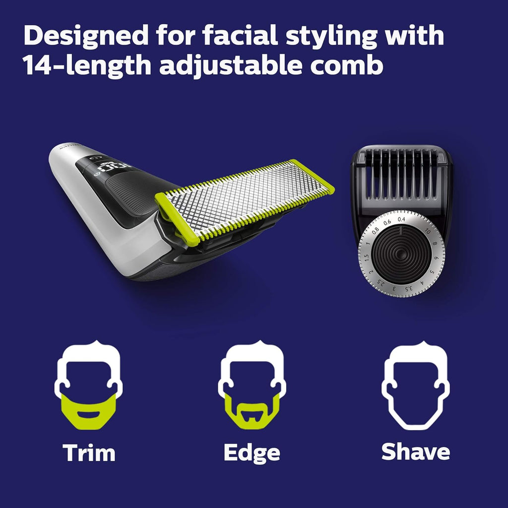 Black/Silver Electric Trimmer and Shaver P22562