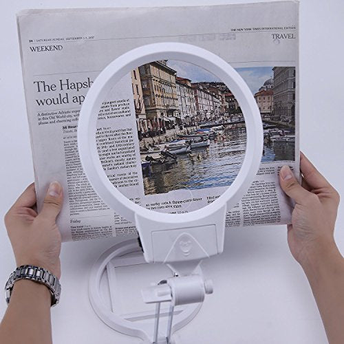 36 LED Dimmable Floor Magnifying Lamp with Stand Z83664