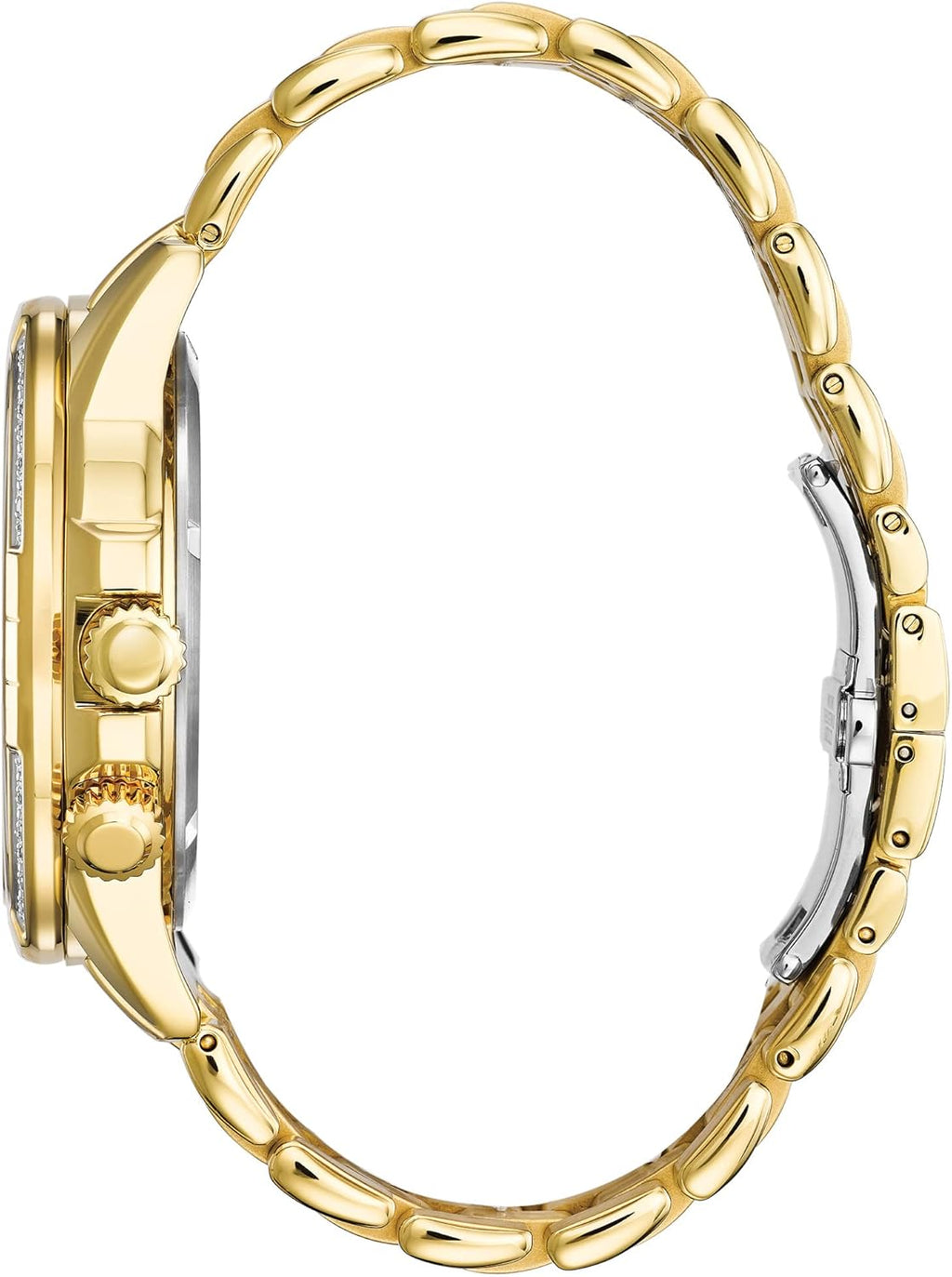 Gold-Tone Stainless Steel Eco-Drive Watch P733773