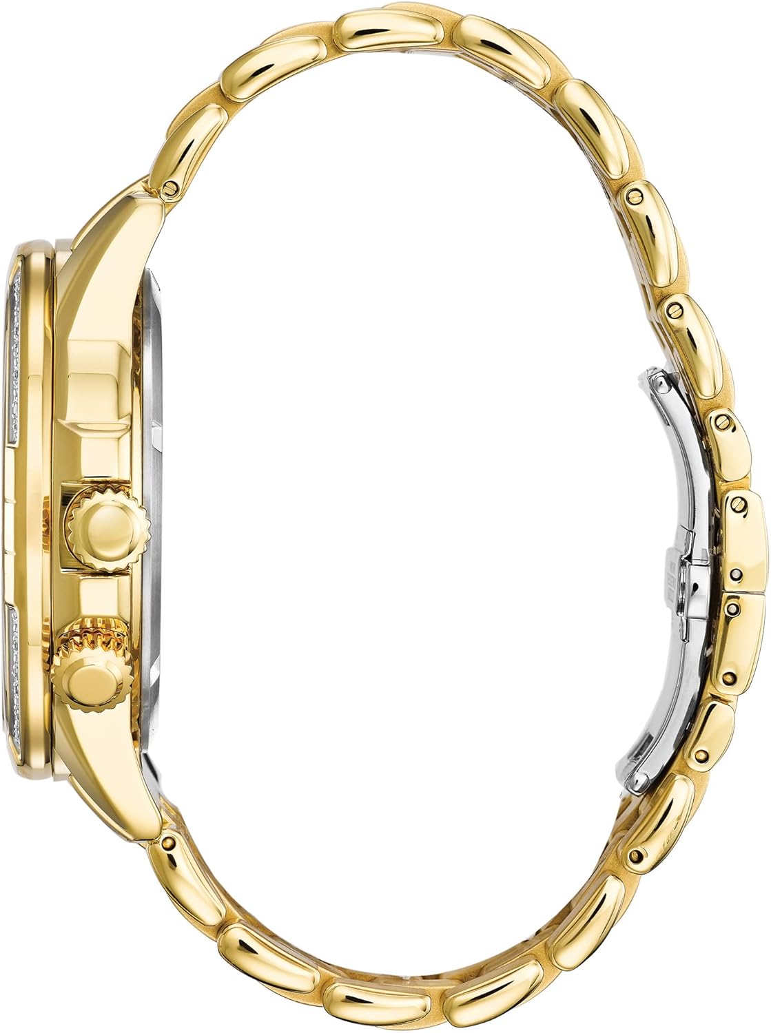 Gold-Tone Stainless Steel Eco-Drive Watch P733773