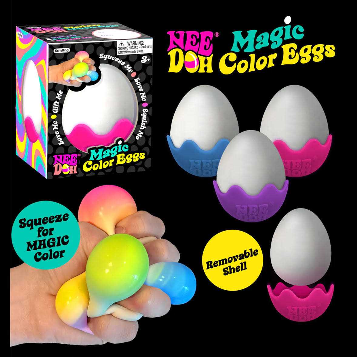 Magic Color Egg Nee Doh R417468