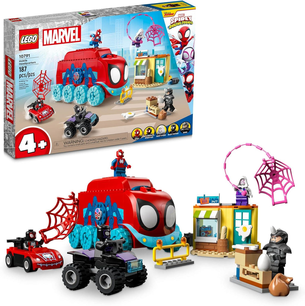 LEGO Marvel Building Set with Miles Morales and Black Panther Minifigures W2838
