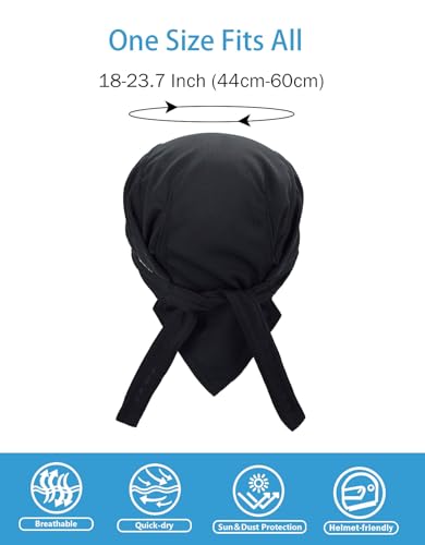Motorcycle Helmet Liner Head Wrap Bandana Skull Caps W98057