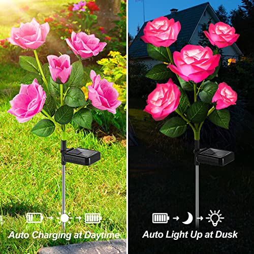 6 Pack Solar Garden Lights L6060