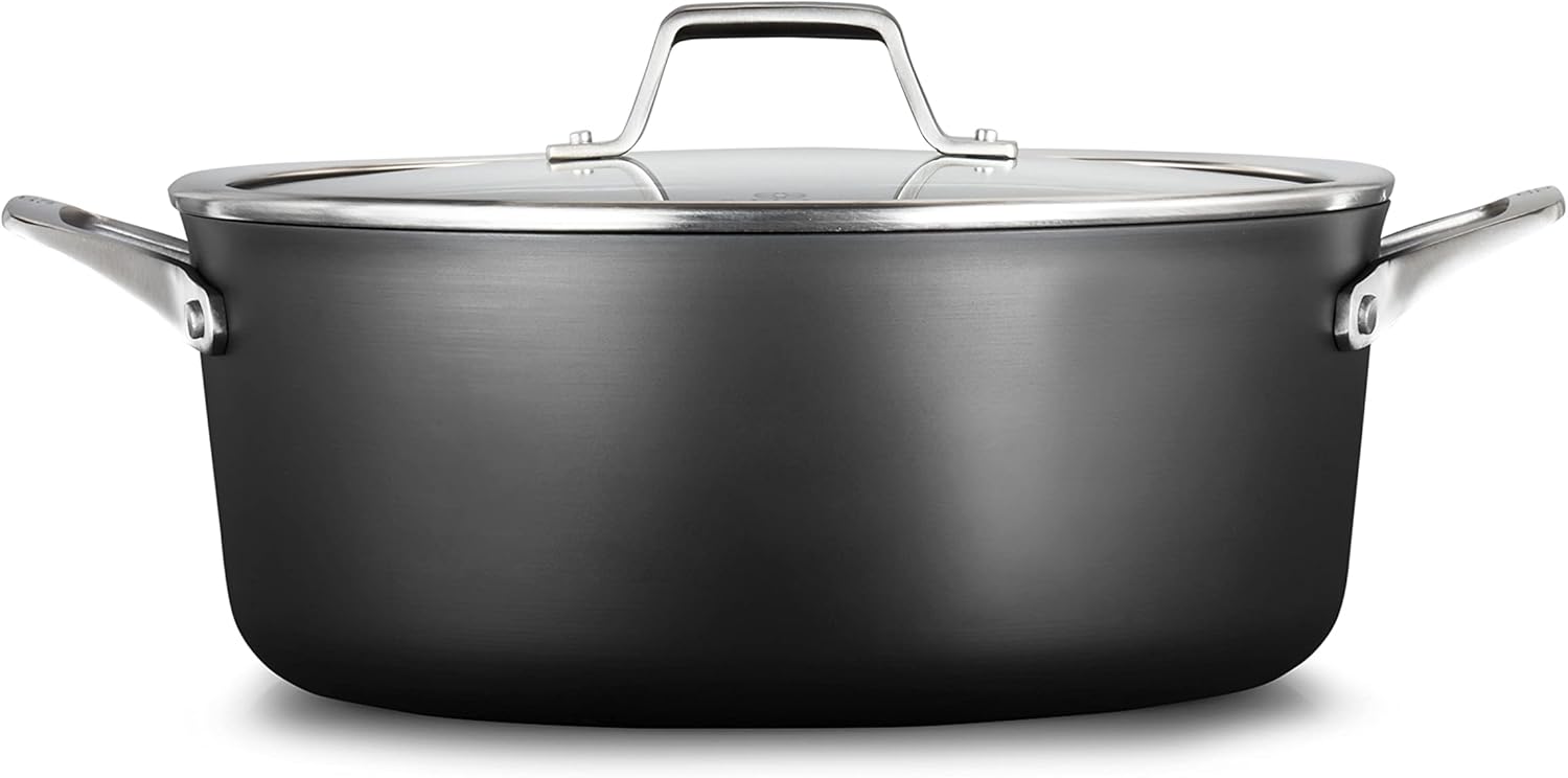 Calphalon Premier Hard-Anodized Nonstick 8.5-Quart Dutch Oven with Lid L899