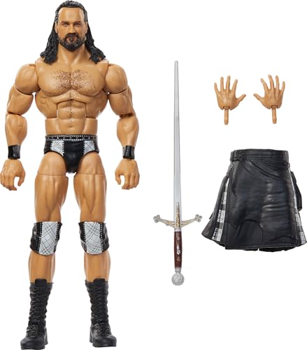 WWE Elite Action Figure 6-inch with Articulation Points & Swappable Hands R930528