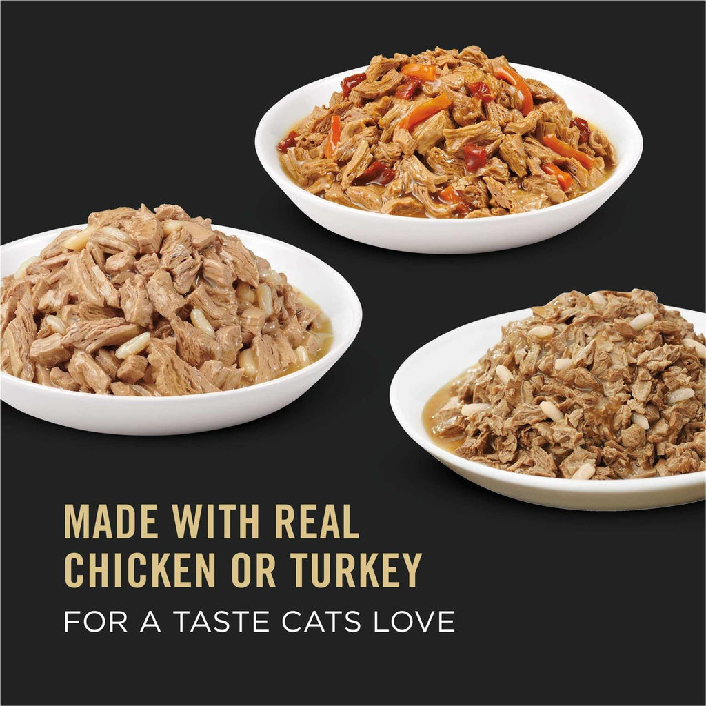 Wet Cat Food Variety Pack Chicken and Turkey M593463