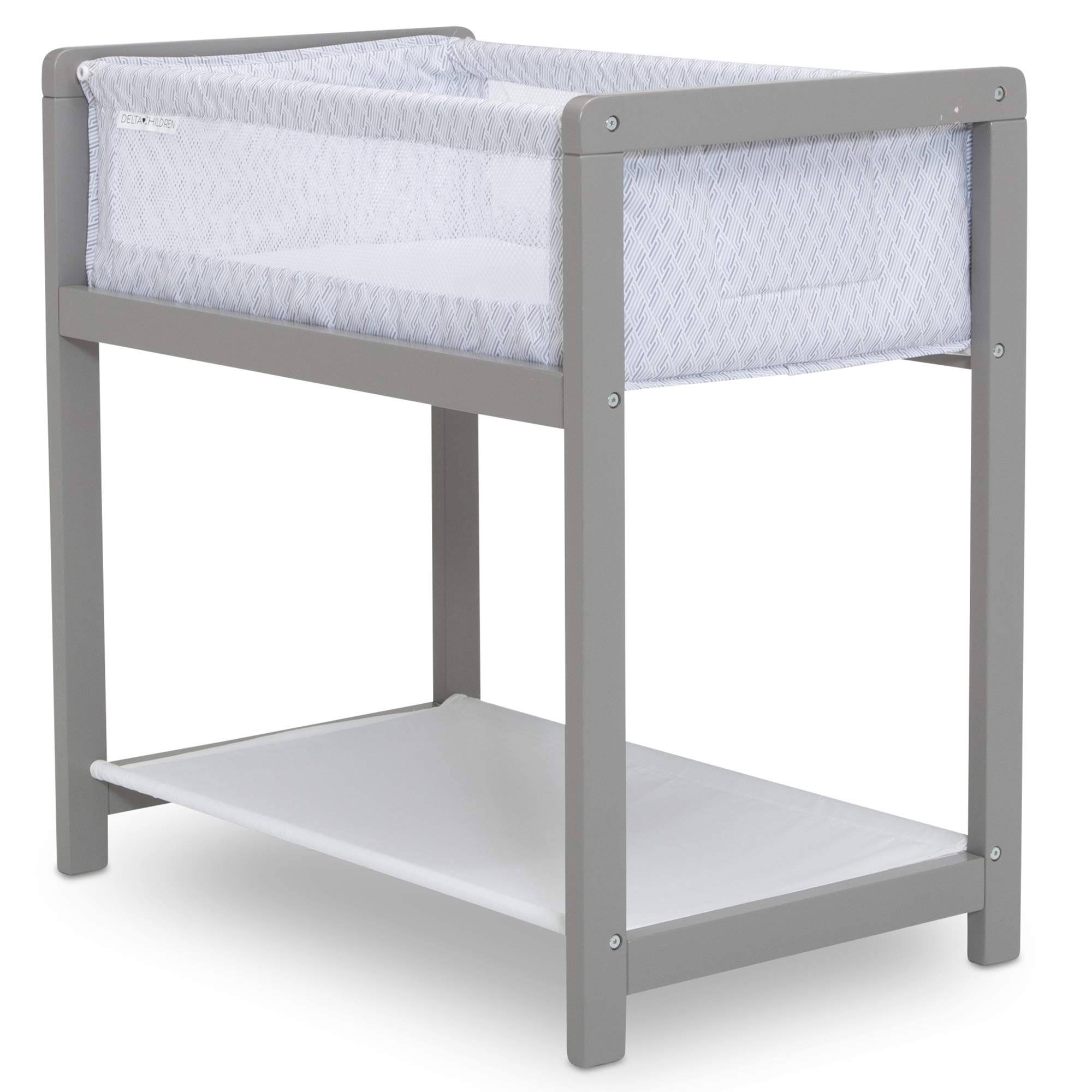 Portable Wood Bassinet Sleeper Crib J1394
