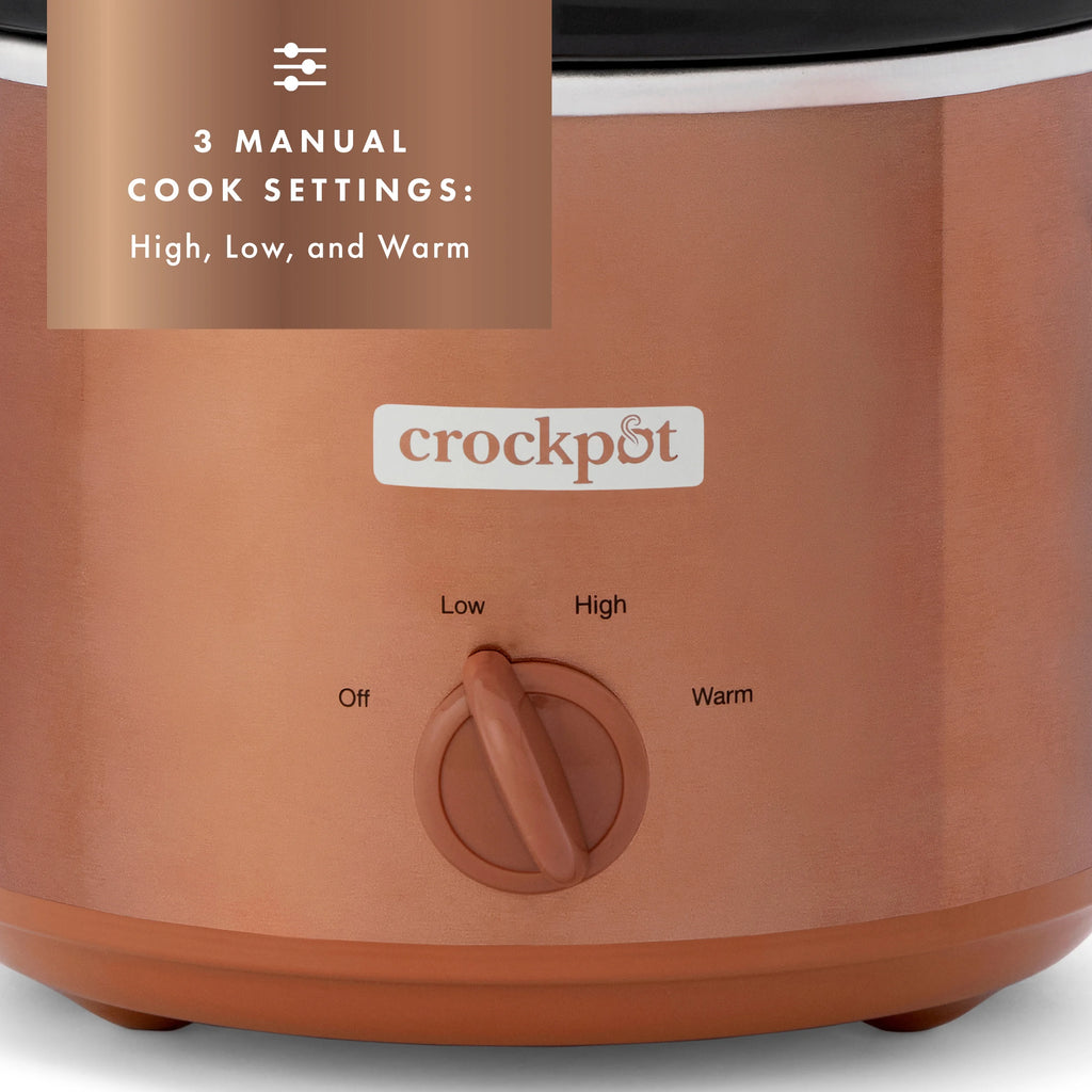 3-Quart Manual Slow Cooker B210