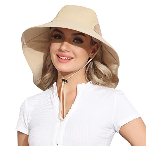 Outdoor Sun Hat with Neck Flap Wide Brim Fishing Hat G479520