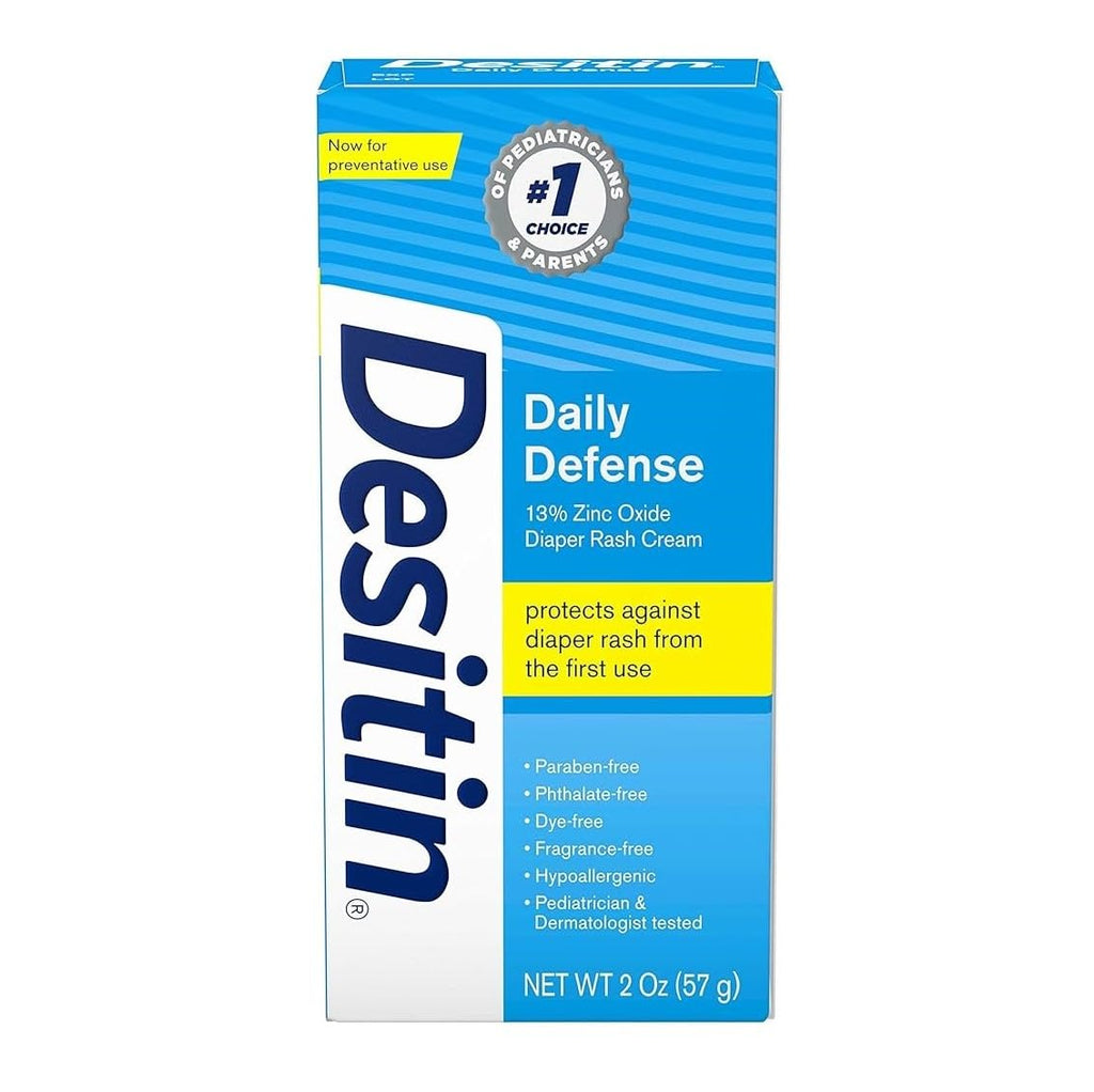 4 oz and 2 oz Bundle Pack Diaper Rash Cream with Zinc Oxide O988042