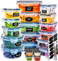 50 Pcs Airtight Food Storage Container Set with Lids N7711