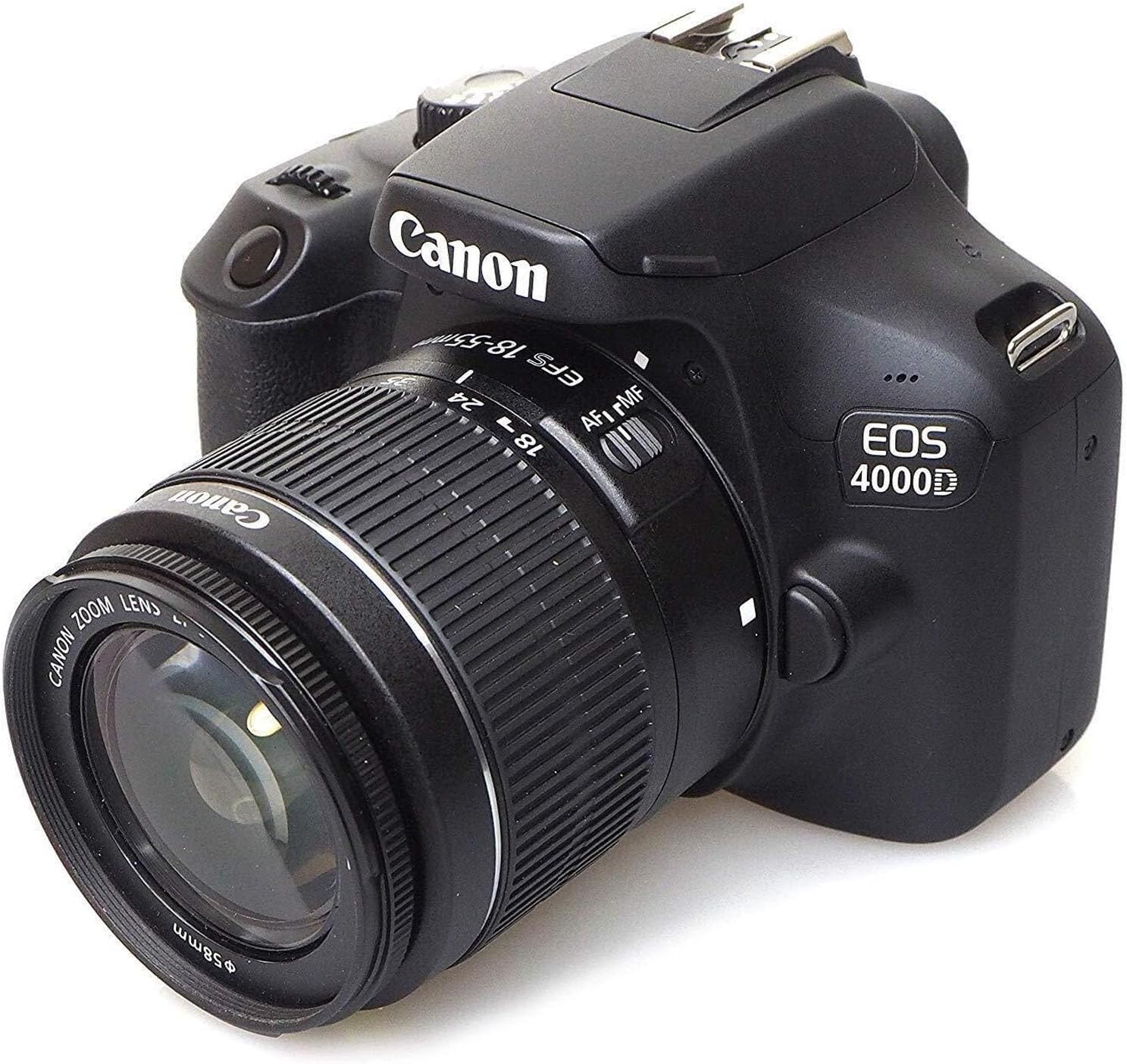 DSLR Camera with 18-55mm, 75-300mm, 420-800mm Lens + 128 GB Memory (Renewed) A3470