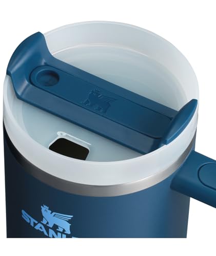 40 oz Insulated Stainless Steel Tumbler with Handle and Straw R575