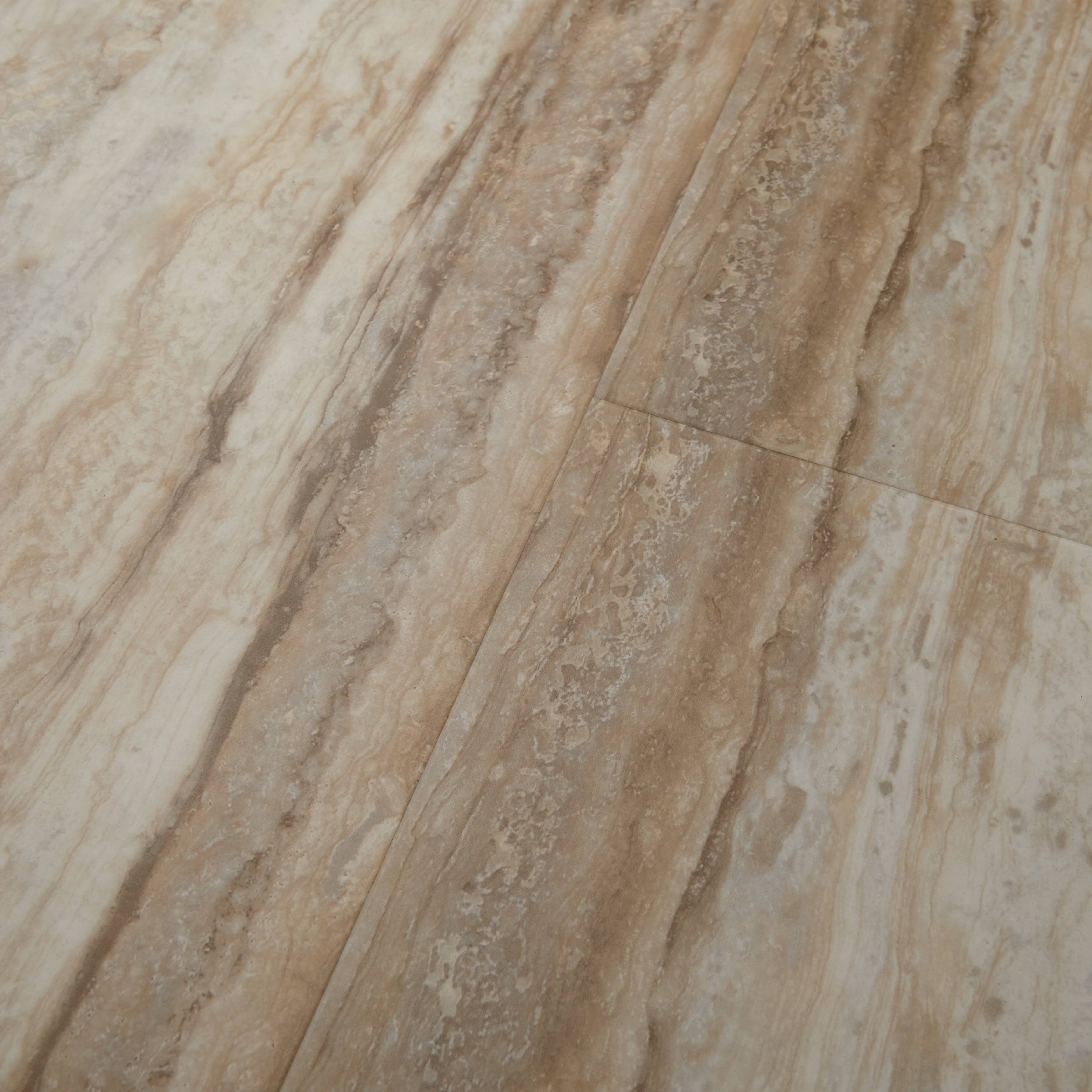 24x22 Harbor Beige Luxury Vinyl Square Tile Flooring 28.04 Sq. ft. per Carton F9627