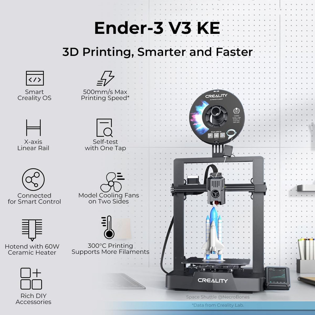 3D Printer with 500mm/s Printing Speed Print Size 8.66 * 8.66 * 9.44 Inch Y323