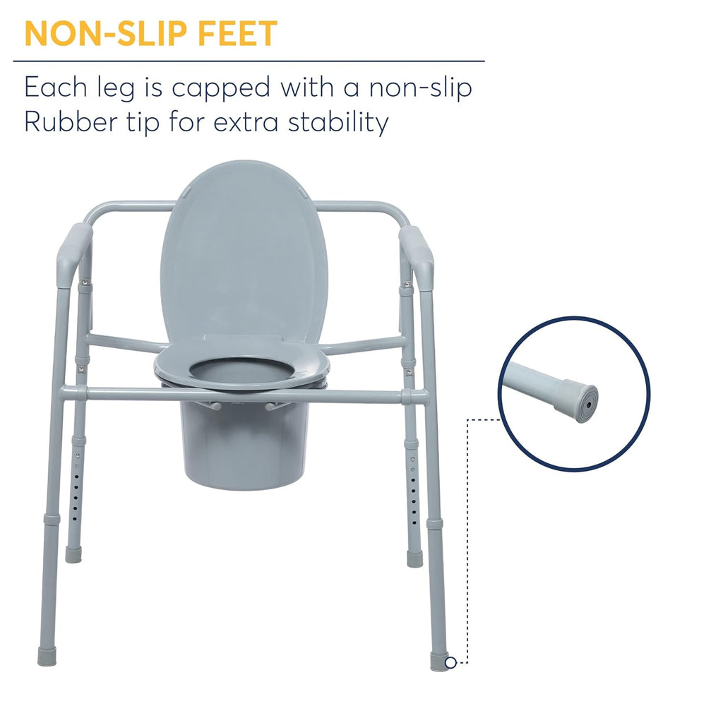 Medical Bariatric Folding Commode T7296