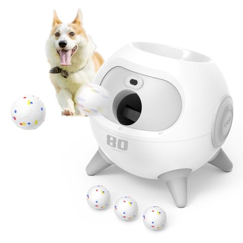 Automatic Obstacle Avoidance Dog Ball Launcher with 4Pcs Balls K4001