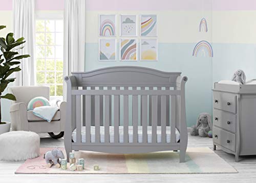 Bianca White 4-in-1 Convertible Baby Crib R37141