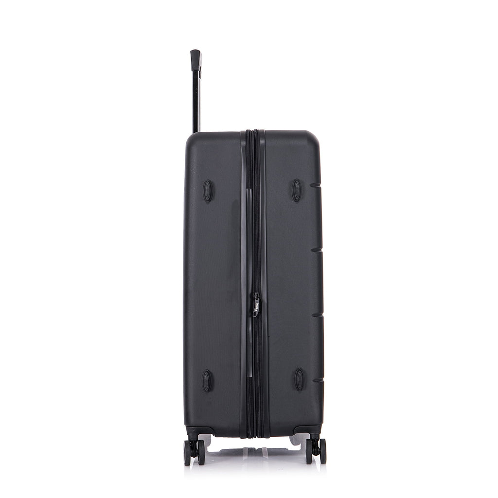 Black 28" Hardside Lightweight Luggage with Spinner Wheels Y1689