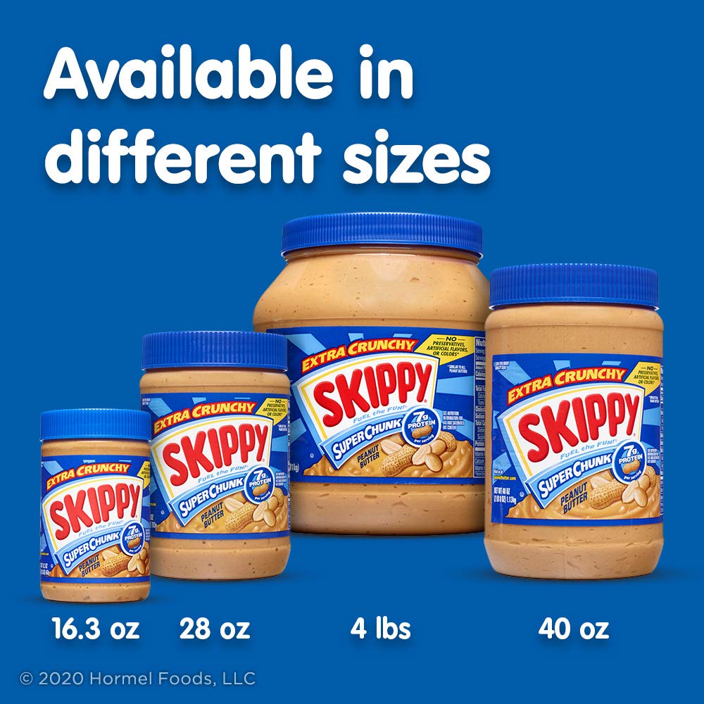 Super Chunky Peanut Butter, 40 Ounce Twin Pack N78372