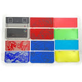 Clear Blue Red Gem Replacement Faceplate for 3DS M335393