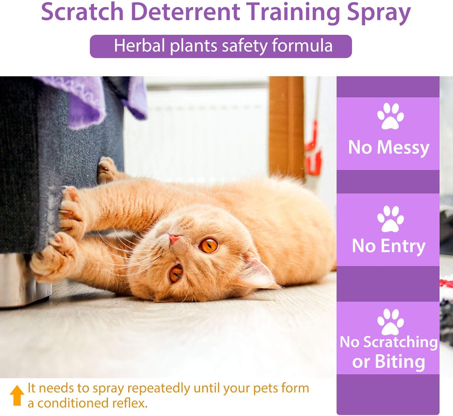 120ML Natural Cat Deterrent Spray R17182