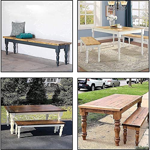 Solid Wood Furniture Legs 4pcs Wooden Table Legs Set F462003