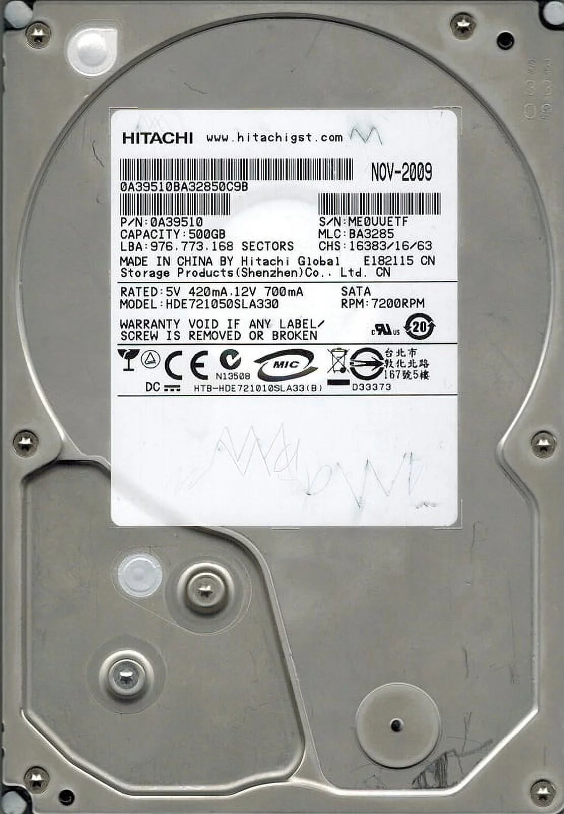 1TB Hard Drive G805