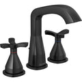 Matte Black Widespread Faucet E76856