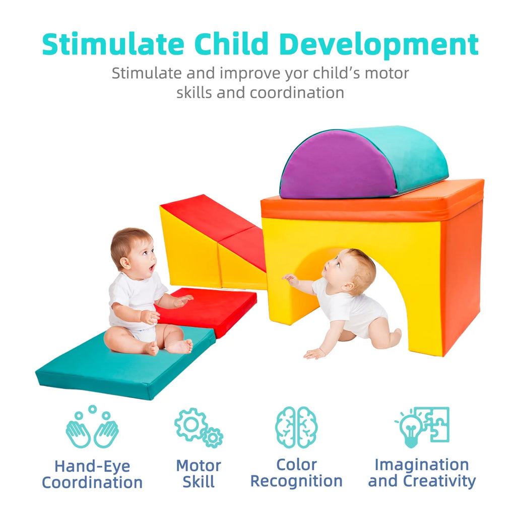 5 PCS Foam Climber Blocks for Toddlers E3958