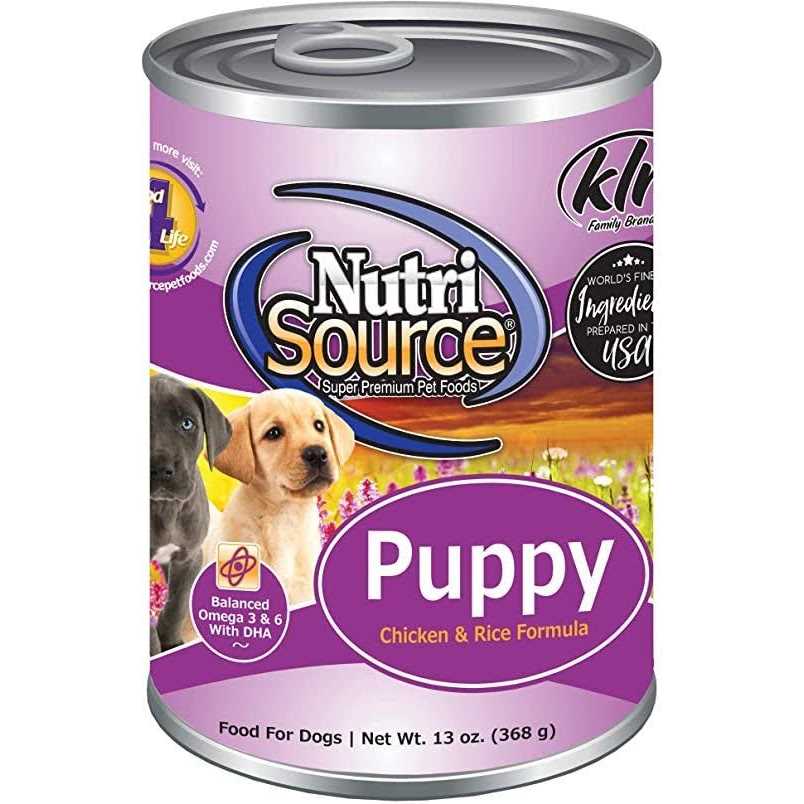 Chicken & Rice Puppy Canned Dog Food U7662