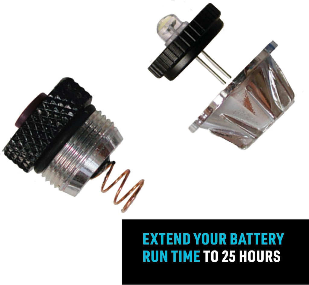 LED Upgrade Combo II Compatible with AA Mini Maglite - 2 Count K719864