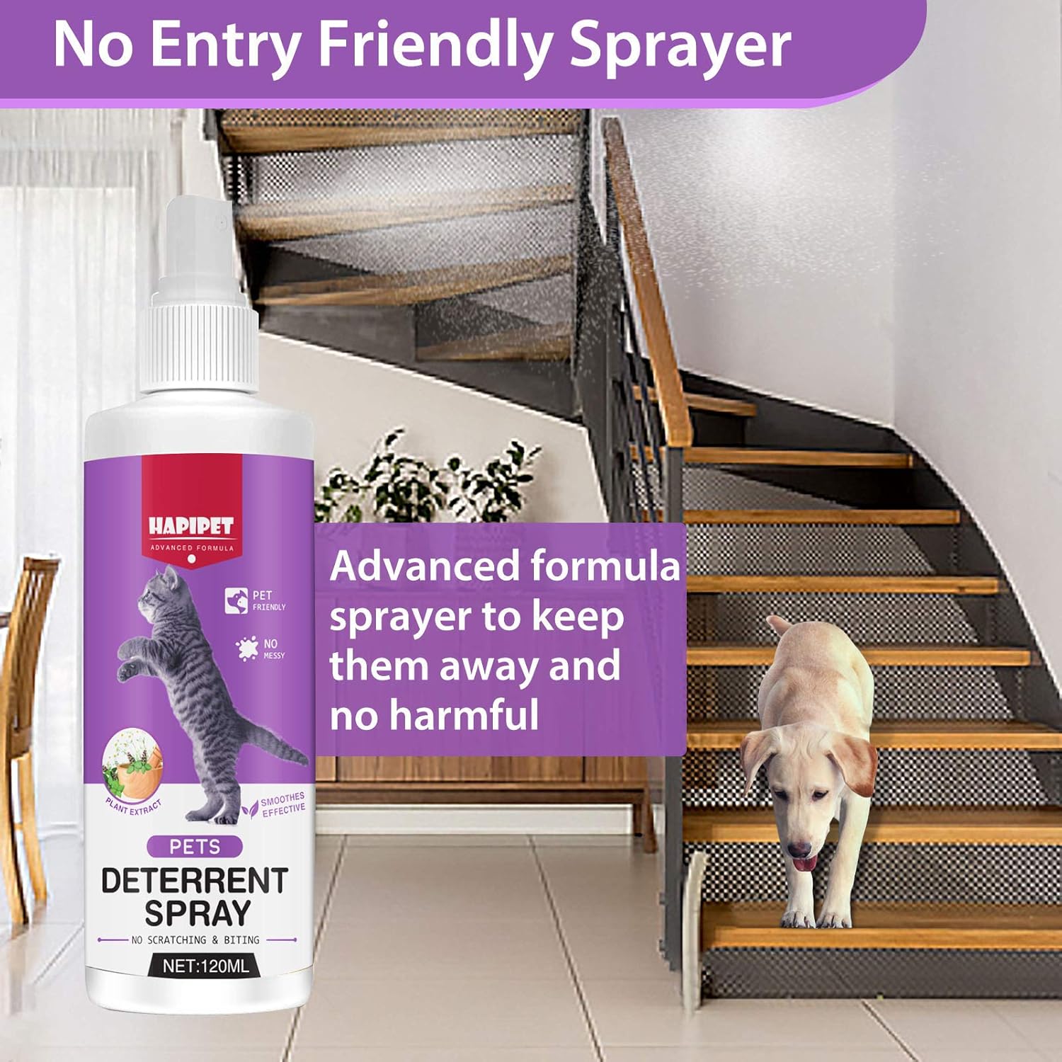 120ML Natural Cat Deterrent Spray R17182