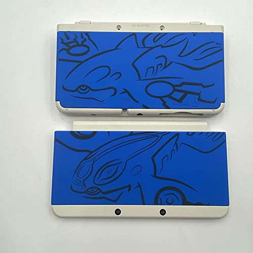 Clear Blue Red Gem Replacement Faceplate for 3DS M335393